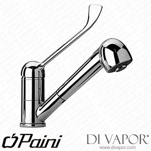 Paini 42CR568L Creta 100 Medical Lever Kitchen Mixer with Pull-Out Spray Spare Parts