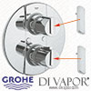 Grohe 42T8M44 Pair of Handle Caps for GROHTHERM 2000 Shower Valve