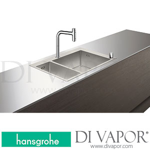 Hansgrohe 43203000 C71 C71-F765-10 Sink Combi 370/370 Select Spare Parts 04/17 - 08/20