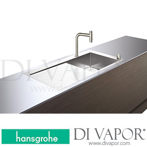 Hansgrohe 43205800 C71 C71-F450-07 Sink Combi 450 Select With Drainboard Left Spare Parts 04/17 - 08/20
