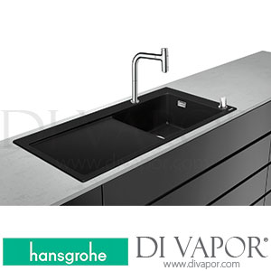 Hansgrohe 43219000 C51 C51-F450-08 Sink Combi 450 Select With Drainboard Left Spare Parts 11/17 - 08/20