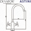 Astini HK71 Arrigo 43402AT Diagram