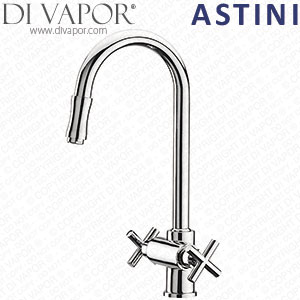 Astini Orpheus Pullout Rinse Kitchen Sink Mixer Tap HK22 Cartridge Compatible Spare - 43610AT