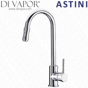 Astini Denver Pullout Rinse Kitchen Sink Mixer Tap HK16 Cartridge Compatible Spare - 43620AT