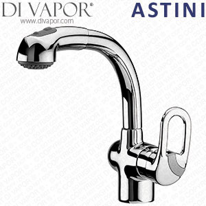 Astini Liusanne Pullout Rinse Kitchen Sink Mixer Tap HK24 Cartridge Compatible Spare - 43700AT
