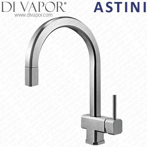 Astini Cosima Pullout Rinse Stainless Steel Kitchen Sink Mixer Tap HK78 Cartridge Compatible Spare - 43740AT