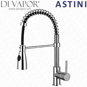 Astini Zetland Pullout Rinse Kitchen Sink Mixer Tap HK13 Lever Cartridge Compatible Spare - 43820AT