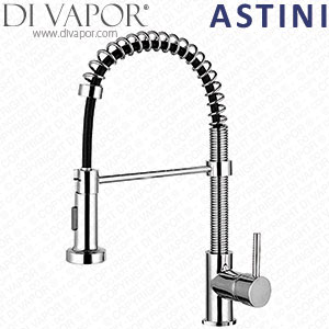 Astini Zetland Pullout Rinse Kitchen Sink Mixer Tap HK14 Lever Cartridge Compatible Spare - 43830AT