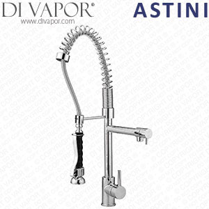 Astini Ignace Professional Pullout Rinse Kitchen Sink Mixer Tap HK10 Lever Cartridge Compatible Spare - 43860AT