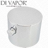 Eastbrook Shower Valve Contemporary Temperature Control Handle for EBX355 Thermostatic Cartridge - 4399XQ3 Compatible Spare