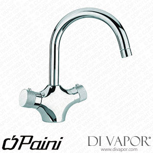 Paini 43CR250TH Fluxio Chrome Thermostatic Basin Tap Spare Parts