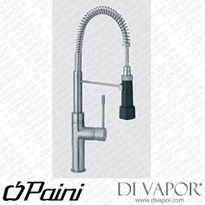 Paini 43CR555 Fluxio Single Lever Kitchen Mixer with Spring and Swivel Magnetic Spout Spare Parts