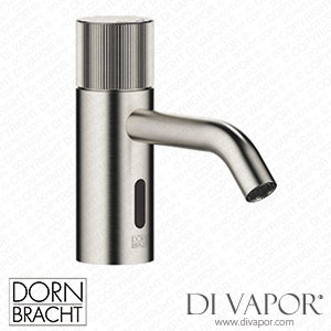 Dornbracht Meta Washstand Fitting with Electronic Opening and Closing Function without Pop-Up Waste - Brushed Platinum 44 511 660-06 Spare Parts