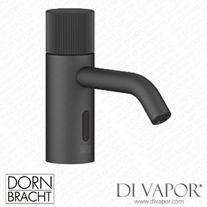 Dornbracht Meta Washstand Fitting with Electronic Opening and Closing Function without Pop-Up Waste - Matte Black 44 511 660-33 Spare Parts
