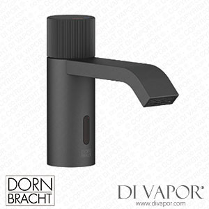 Dornbracht Imo Washstand Fitting with Electronic Opening and Closing Function without Pop-Up Waste - Matte Black 44 511 670-33 Spare Parts