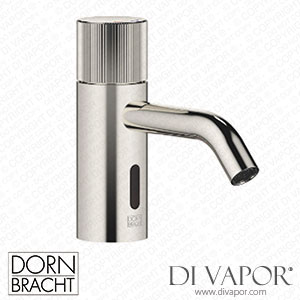 Dornbracht Meta Washstand Fitting with Electronic Opening and Closing Function without Pop-Up Waste - Platinum 44 515 660-08 Spare Parts