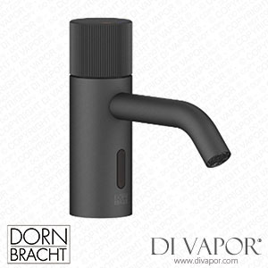 Dornbracht Meta Washstand Fitting with Electronic Opening and Closing Function without Pop-Up Waste - Matte Black 44 515 660-33 Spare Parts