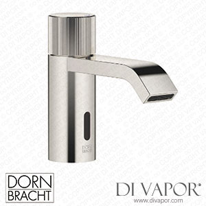 Dornbracht Imo Washstand Fitting with Electronic Opening and Closing Function without Pop-Up Waste - Platinum 44 515 670-08 Spare Parts