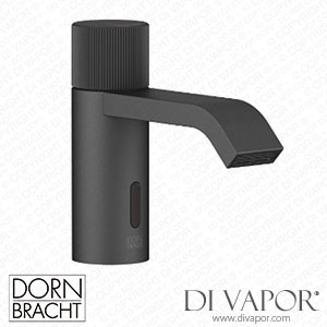 Dornbracht Imo Washstand Fitting with Electronic Opening and Closing Function without Pop-Up Waste - Matte Black 44 515 670-33 Spare Parts