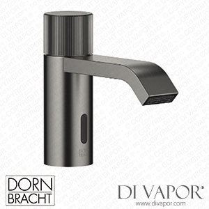 Dornbracht Imo Washstand Fitting with Electronic Opening and Closing Function without Pop-Up Waste - Brushed Dark Platinum 44 515 670-99 Spare Parts