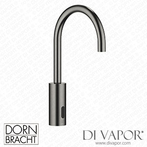 Dornbracht Series Specific Washstand Fitting with Electronic Opening and Closing Function without Pop-Up Waste - Brushed Dark Platinum 44 521 660-99 Spare Parts