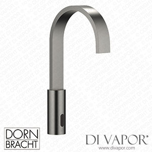 Dornbracht Mem Washstand Fitting with Electronic Opening and Closing Function without Pop-Up Waste - Brushed Dark Platinum 44 521 782-99 Spare Parts