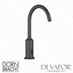 Dornbracht Vaia Washstand Fitting with Electronic Opening and Closing Function without Pop-Up Waste - Matte Black 44 521 809-33 Spare Parts