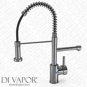 330 mm 443RG ETAL 3-in-1 Instant Hot Water Kitchen Tap Gold Spare Parts