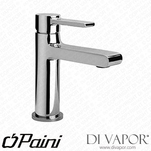 Paini 44CR211S Ghibli Single Lever Basin Mixer Tap with 1