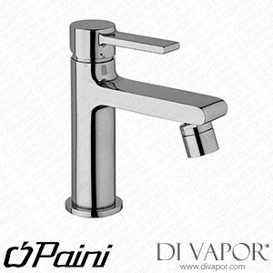 Paini 44CR306S Ghibli Single Lever Bidet Mixer with 1