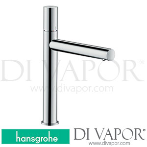 Hansgrohe 45003000 AXOR Uno Single Lever Basin Mixer 200 with Zero Handle for Wash Bowls and Waste Set >10/18 Spare Parts