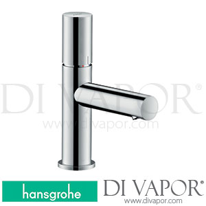 Hansgrohe 45005000 AXOR Uno Single Lever Basin Mixer 80 with Zero Handle and Waste Set >10/18 Spare Parts