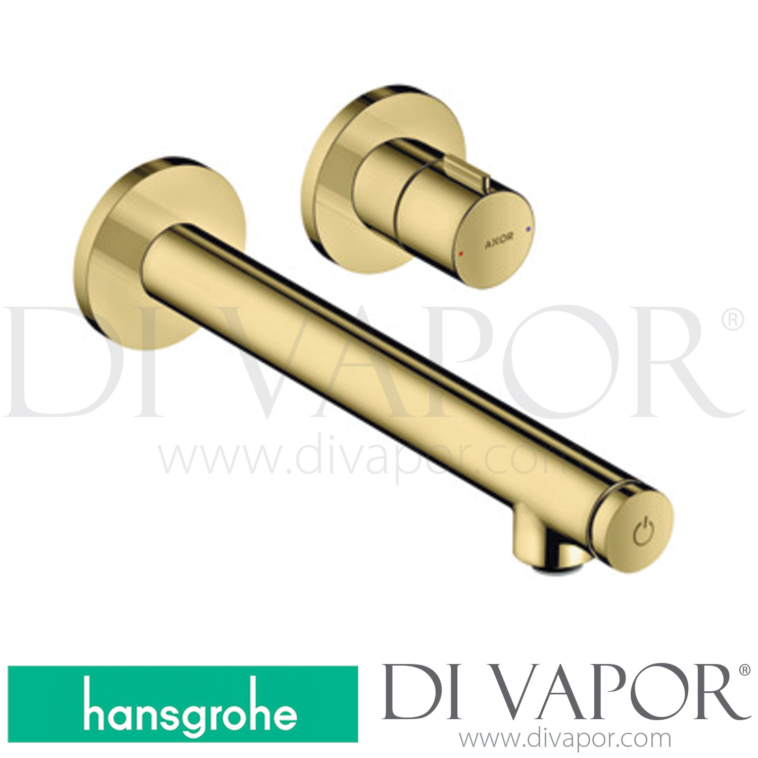 Hansgrohe 45113930 AXOR Uno Basin Mixer for Concealed Installation Wall