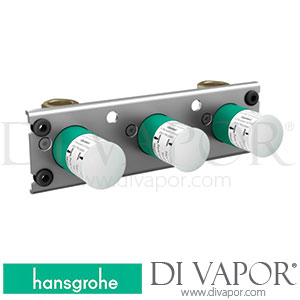 Hansgrohe 45442180 Basic Set for Thermostat for Exposed/ Concealed Installation for 2 Functions >10/17 Spare Parts