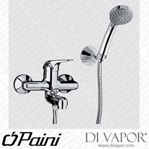 Paini 45CR105TC Mixo TC Single Lever Bath Shower Mixer with Adjustable Kit Spare Parts