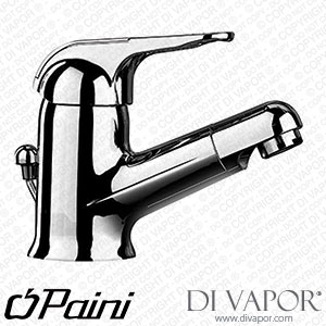 Paini 45CR211TC Mixo TC Single Lever Basin Mixer with 1