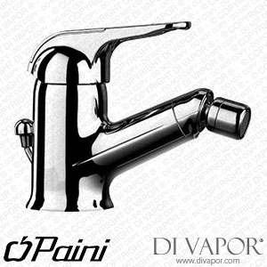 Paini 45CR306TC Mixo TC Single Lever Bidet Mixer with 1