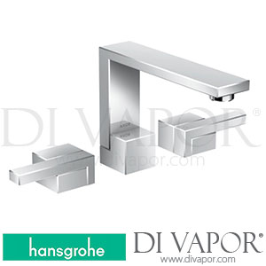 Hansgrohe 46050000 AXOR Edge 3-Hole Basin Mixer 130 with Push-Open Waste Set >04/19 Spare Parts