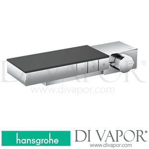 Hansgrohe 46141000 AXOR Edge Thermostat for Exposed/ Concealed Installation for 3 Functions - Diamond Cut >06/19 Spare Parts