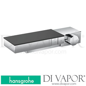 Hansgrohe 46241000 AXOR Edge Thermostat for Exposed/ Concealed Installation for 2 Functions - Diamond Cut >06/19 Spare Parts