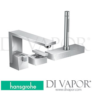 Hansgrohe 46432009 AXOR Edge 3-Hole Rim Mounted Bath Mixer - Diamond Cut 2 Ticks >04/20 Spare Parts