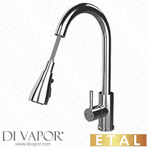 ETAL 465XR ETAL Bucks Pull-Out Spray Mixer Tap Chrome Spare Parts