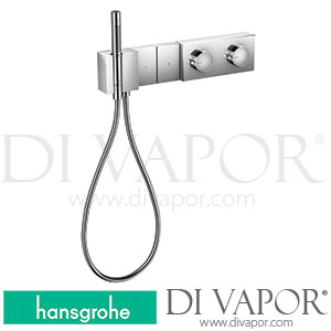 Hansgrohe 46701000 AXOR Edge Thermostatic Module Select 470/100 for Concealed Installation for 2 Functions - Diamond Cut >06/19 Spare Parts