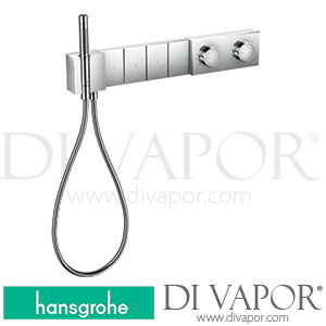 Hansgrohe 46720000 AXOR Edge Thermostatic Module Select 610/100 for Concealed Installation for 4 Functions >07/19 Spare Parts