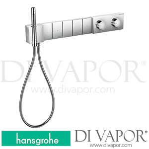 Hansgrohe 46731000 AXOR Edge Thermostatic Module Select 680/100 for Concealed Installation for 5 Functions - Diamond Cut >07/19 Spare Parts