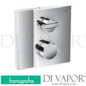 Hansgrohe 46760000 AXOR Edge Thermostat for Concealed Installation with Shut-Off/ Diverter Valve >04/19 Spare Parts