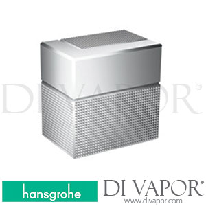 Hansgrohe 46771000 AXOR Edge Shut-Off Valve for Concealed Installation - Diamond Cut >06/19 Spare Parts