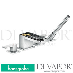 Hansgrohe 47432000 AXOR MyEdition 4-Hole Rim Mounted Bath Mixer without Plate >10/18 Spare Parts
