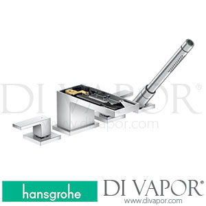 Hansgrohe 47432001 AXOR MyEdition 4-Hole Rim Mounted Bath Mixer without Plate >02/19 Spare Parts