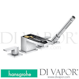Hansgrohe 47432007 AXOR MyEdition 4-Hole Rim Mounted Bath Mixer without Plate >04/19 Spare Parts